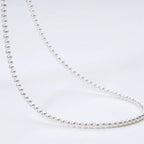 18K Solid Gold Dainty Choker, Mini 2-2.5mm Seed Pearl Necklace, Magnetic Clasp for Easy Wear