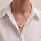 Edison Freshwater Pearl Crown Necklace, 10-10.5mm Large AAA Pearl Jewelry