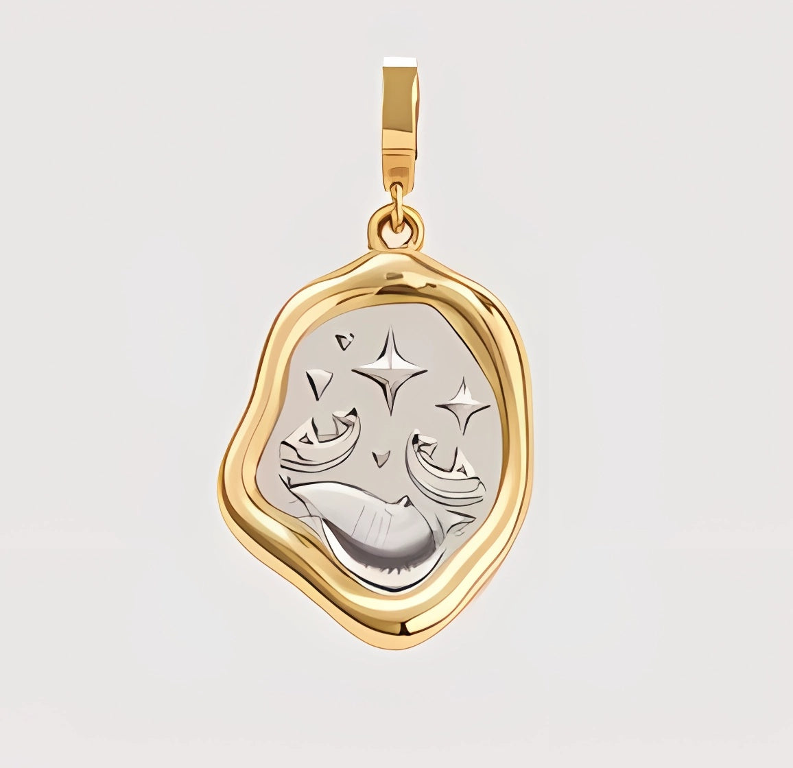 Versatile The Twelve Zodiac Baroque Pearl Pendant