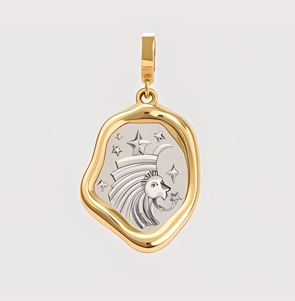 Versatile The Twelve Zodiac Baroque Pearl Pendant