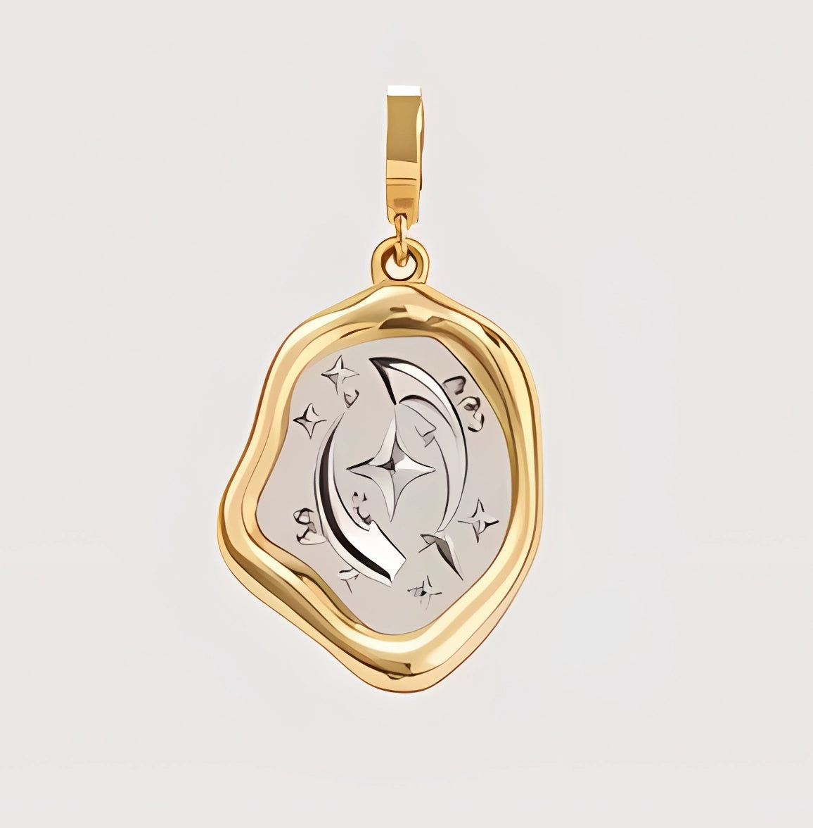 Versatile The Twelve Zodiac Baroque Pearl Pendant