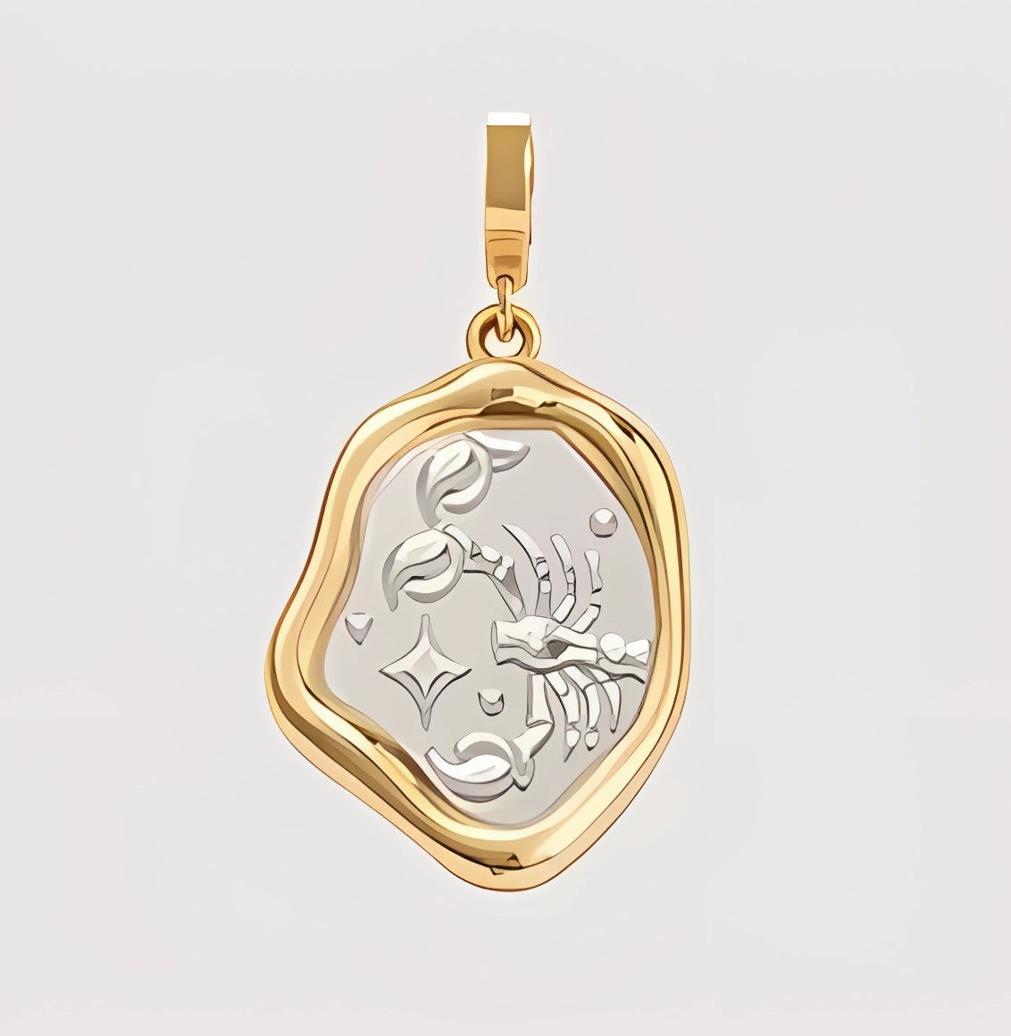 Versatile The Twelve Zodiac Baroque Pearl Pendant