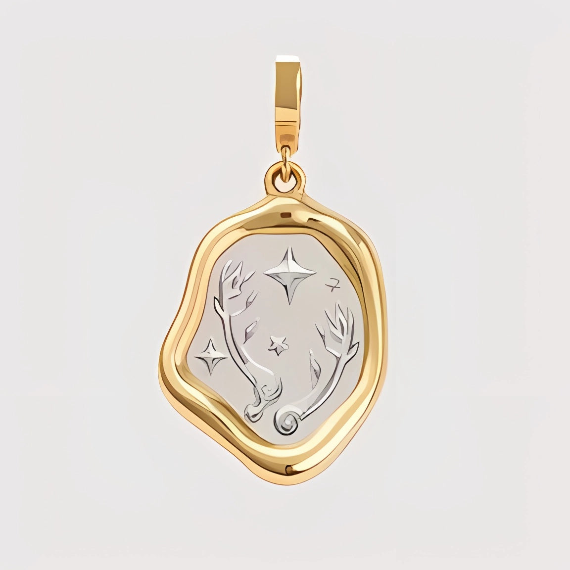 Versatile The Twelve Zodiac Baroque Pearl Pendant