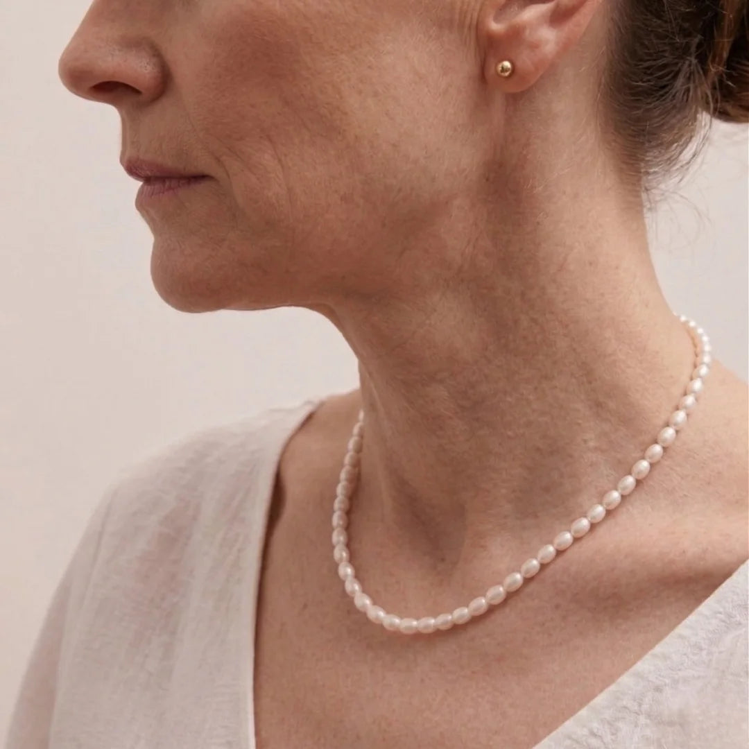 6-7mm Vintage Freshwater Pearl Necklace