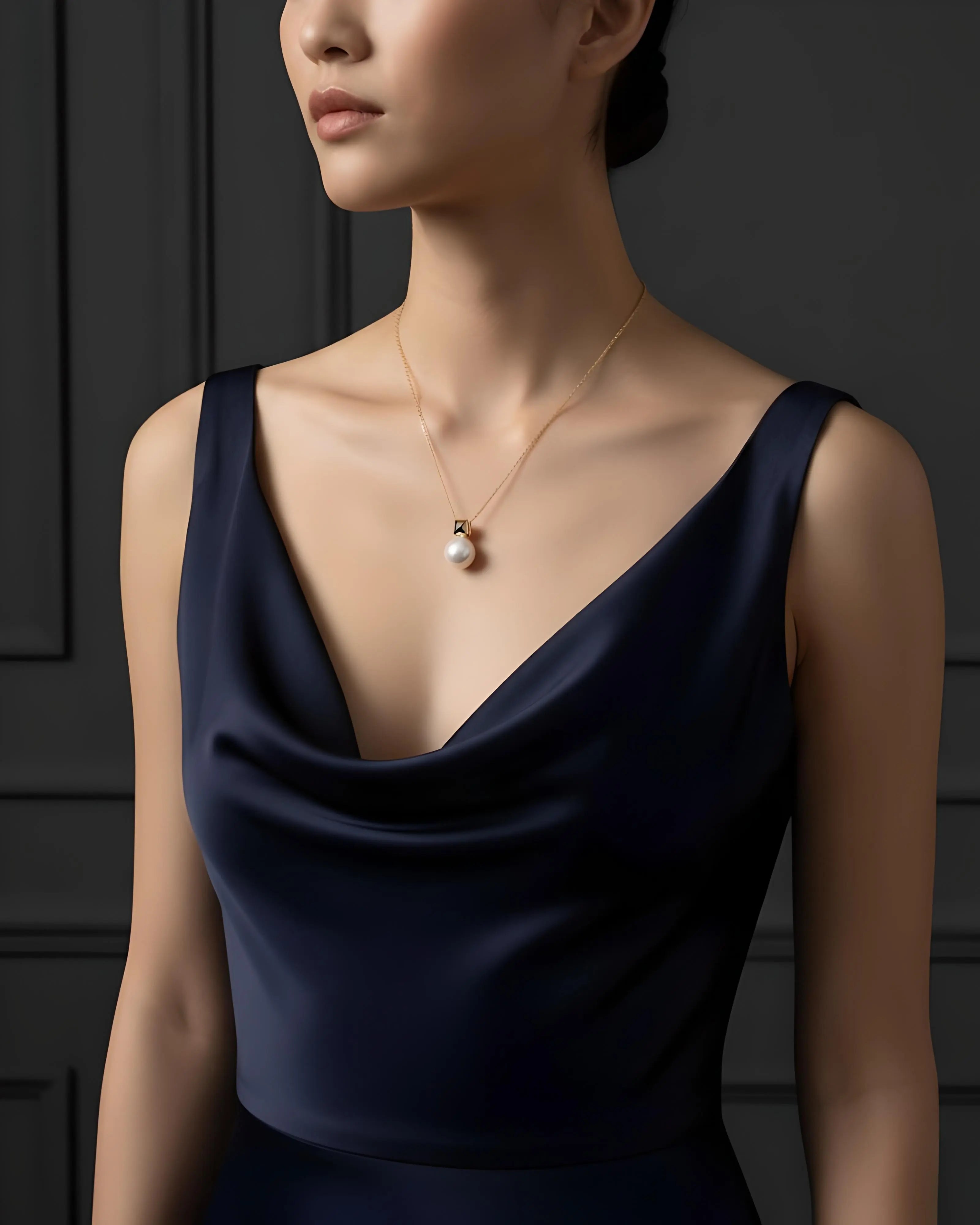 Aveline – AAA Quality Natural Freshwater Pearl Necklace