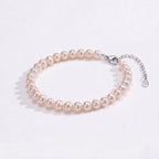 Cultured White Freshwater Pearl Bracelet for Women