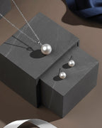 Elvina - AAA Natural freshwate Edison Pearl Pendant Two Set