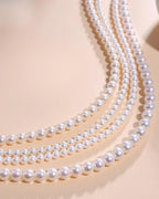 Glow – AAA Quality Dainty Lustrous Natural Freshwater Pearl Necklace | 4–6.5mm | 925 Sterling Silver