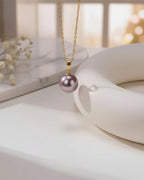 Liliora – AAA Natural Edison Purple Pearl Solitaire Pendant