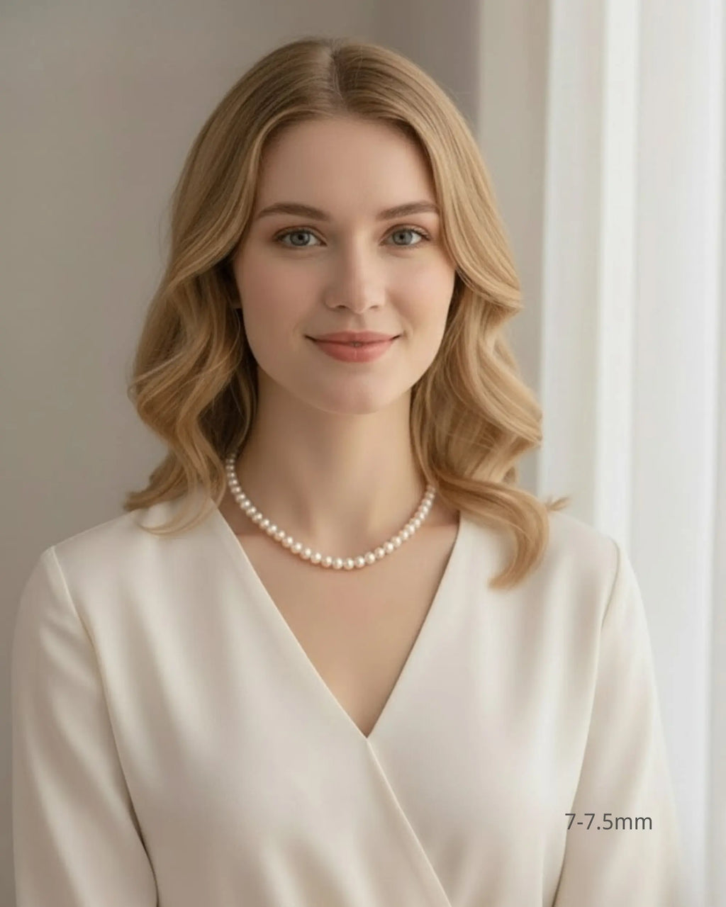 Lilura – Soft-Hued AAA Grade Multi-Color Natural Freshwater Pearl Necklace