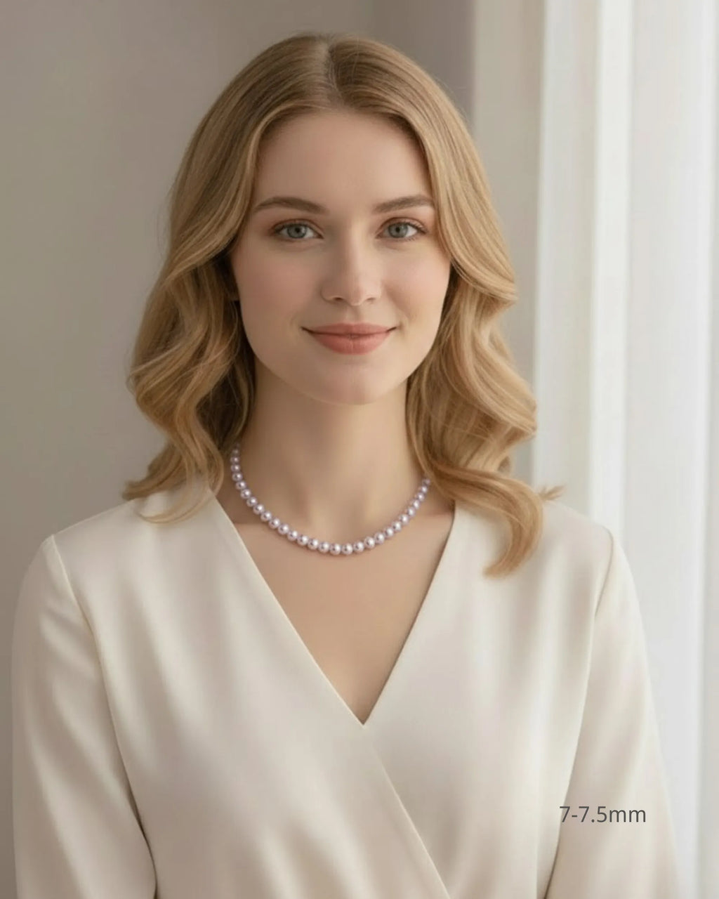 Lilura – Soft-Hued AAA Grade Multi-Color Natural Freshwater Pearl Necklace