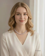 Lilura – Soft-Hued AAA Grade Multi-Color Natural Freshwater Pearl Necklace