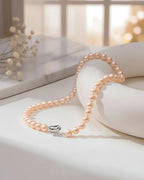 Lilura – Soft-Hued AAA Grade Multi-Color Natural Freshwater Pearl Necklace