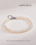 Luma – AAA Quality White Freshwater Pearl Bracelet
