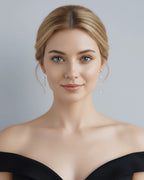 Mika -  AAA Natural Freshwater Pearl Drop Earrings | 18K Solid Gold