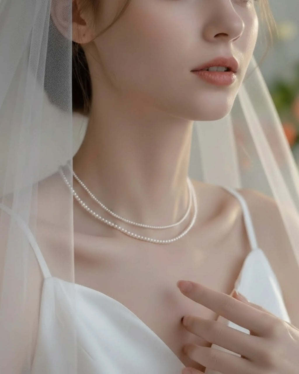 Mist – AAA Micro Seed Pearl Layering Necklace