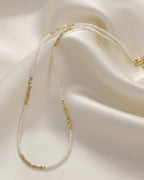 Monica - Ultra-Fine AAA Natural Freshwater Seed Pearl Choker