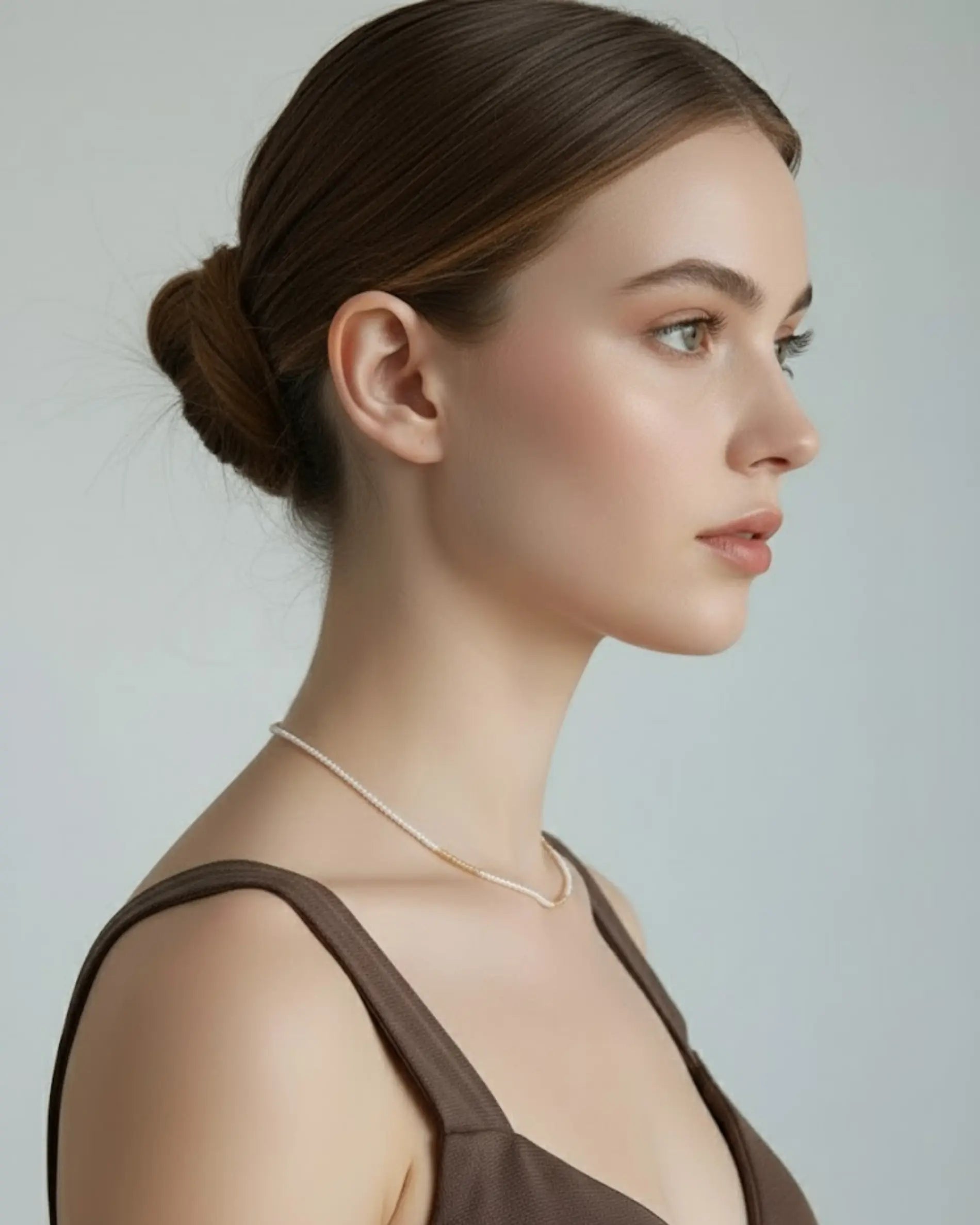 Monica - Ultra-Fine AAA Natural Freshwater Seed Pearl Choker