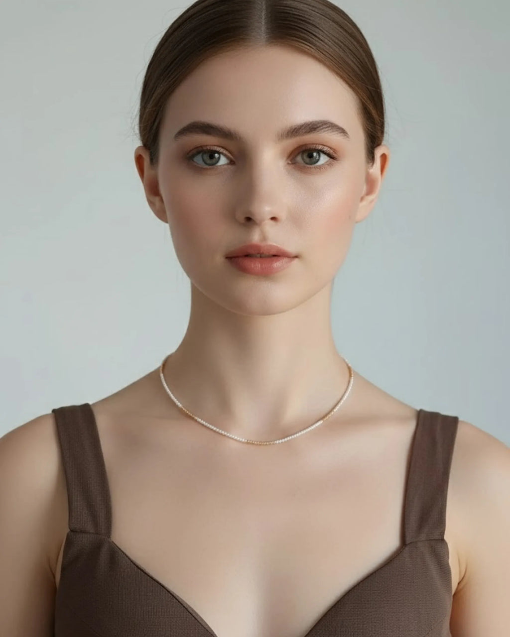 Monica - Ultra-Fine AAA Natural Freshwater Seed Pearl Choker