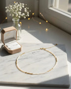 Monica - Ultra-Fine AAA Natural Freshwater Seed Pearl Choker