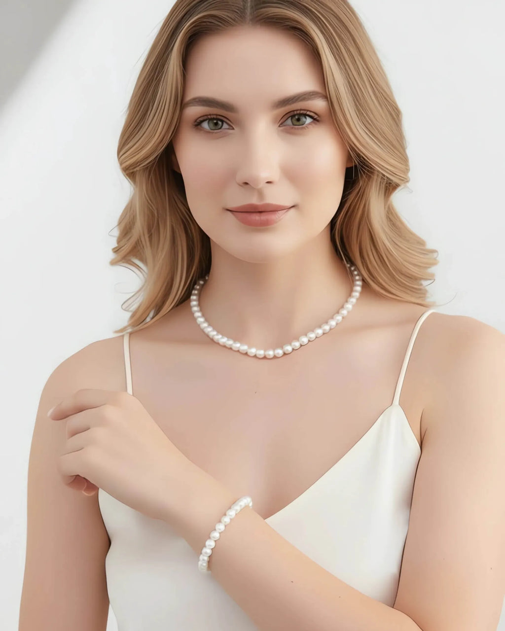 Pavise -  AAA Freshwater Timeless 3-Piece Elegance Pearl Three Set