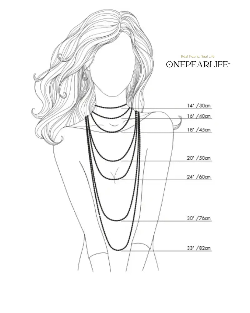 Eira – Natural Baroque Long Teardrop Detachable Pearl Pendant