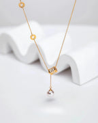 PetiteWaist – AAA+ Premium Akoya Sea Pearl Y-Shaped Pendant