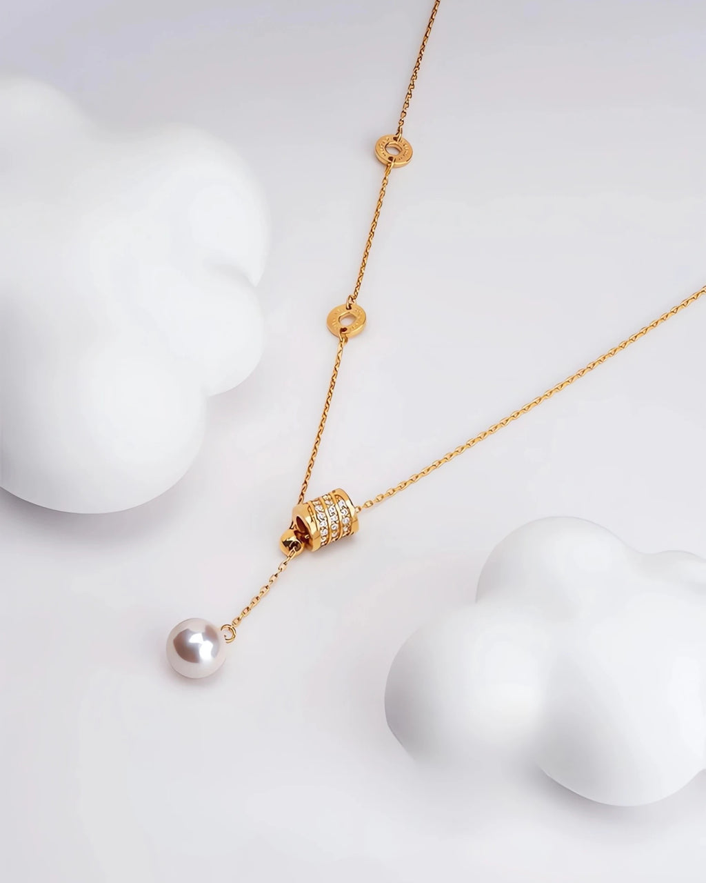 PetiteWaist – AAA+ Premium Akoya Sea Pearl Y-Shaped Pendant