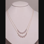 Serena AAA Plus Japanese Akoya Pearl Pendant Necklace – 18K Gold, 5–5.5mm, Video Showing Front, Side, and Close-up Views, Worn by Model | Onepearlife