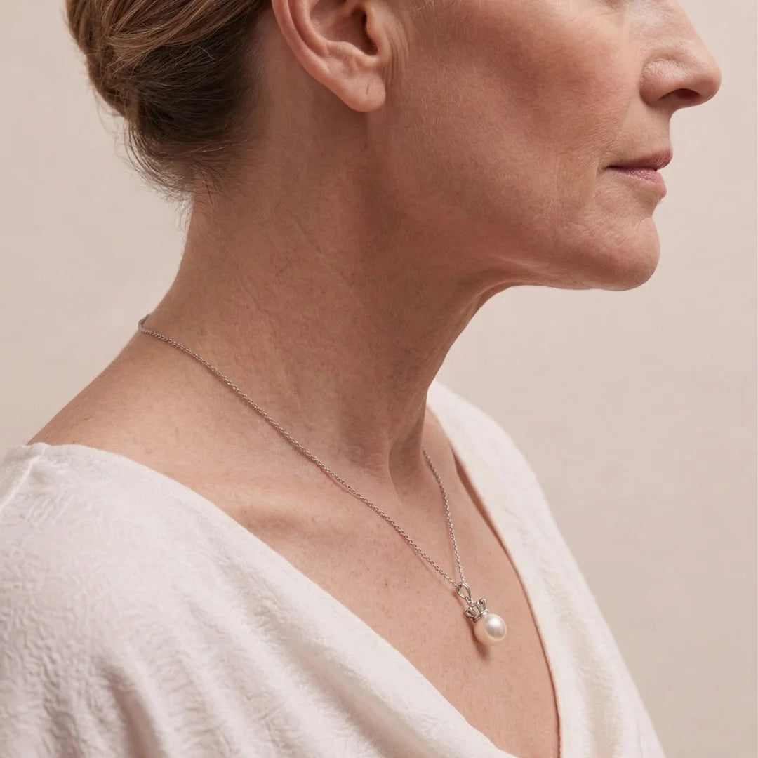 10-10.5mm Edison Freshwater Crown Pearl Pendant