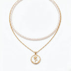 Versatile 2-Piece Natural Freshwater Pearl Necklace & Rose Set