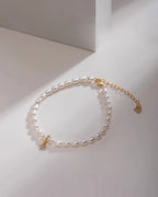 Sky – AAA Natural Freshwater Rice Pearl Bracelet