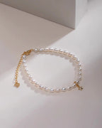 Sky – AAA Natural Freshwater Rice Pearl Bracelet