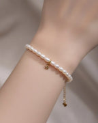 Sky – AAA Natural Freshwater Rice Pearl Bracelet