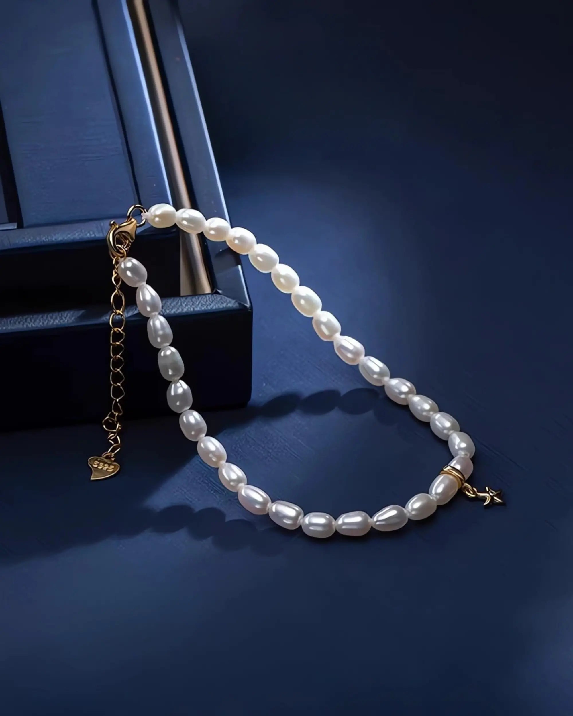 Sky – AAA Natural Freshwater Rice Pearl Bracelet