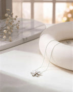 Solaria – Sun-Drenched Daisy AAA  Natural Freshwater Pearl Pendant