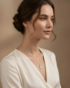 Solaria – Sun-Drenched Daisy AAA  Natural Freshwater Pearl Pendant