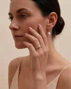 7-7.5mm AAA+ Japanese Akoya Pearl Ring