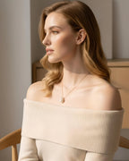 Soria – AAA Natural Freshwater Pearl Necklace - 18K Gold Vermeil & 925 Sterling Silver