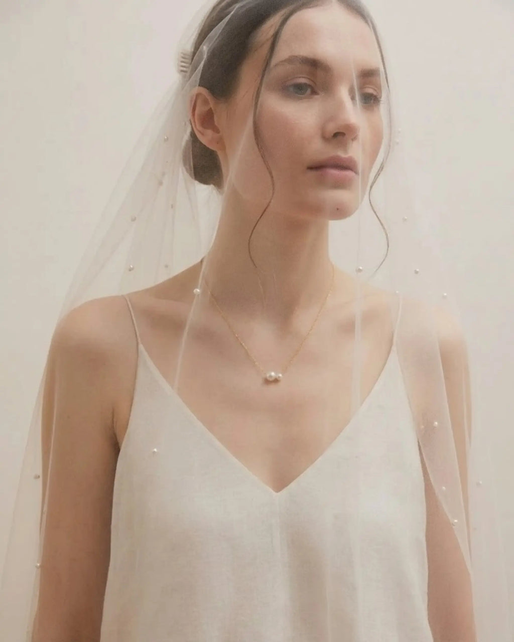 5-7.5mm 18K Gold Japanese Akoya Pearl Necklace