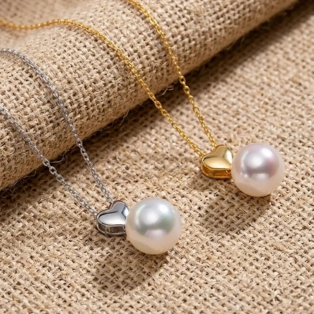 12-13mm White Edison Freshwater Pearl Pendant