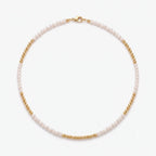 2–2.5mm mini freshwater pearl necklace featuring a delicate strand design with a minimalist elegant silhouette.