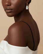 Venus - Natural Baroque Freshwater Pearl Statement Earrings