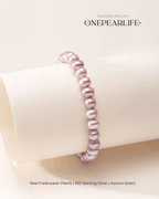 Viora – AAA Quality Light Purple Freshwater Pearl Bracelet