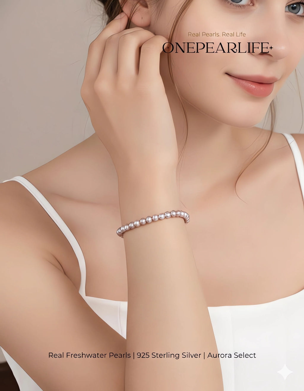 Viora – AAA Quality Light Purple Freshwater Pearl Bracelet