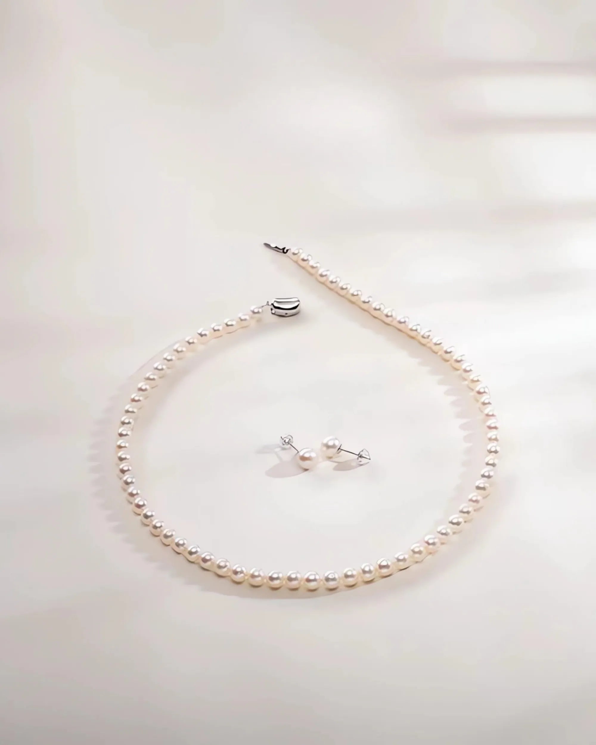 Vows - Classical AAA Natural Freshwater Pearl Jewelry Two Set