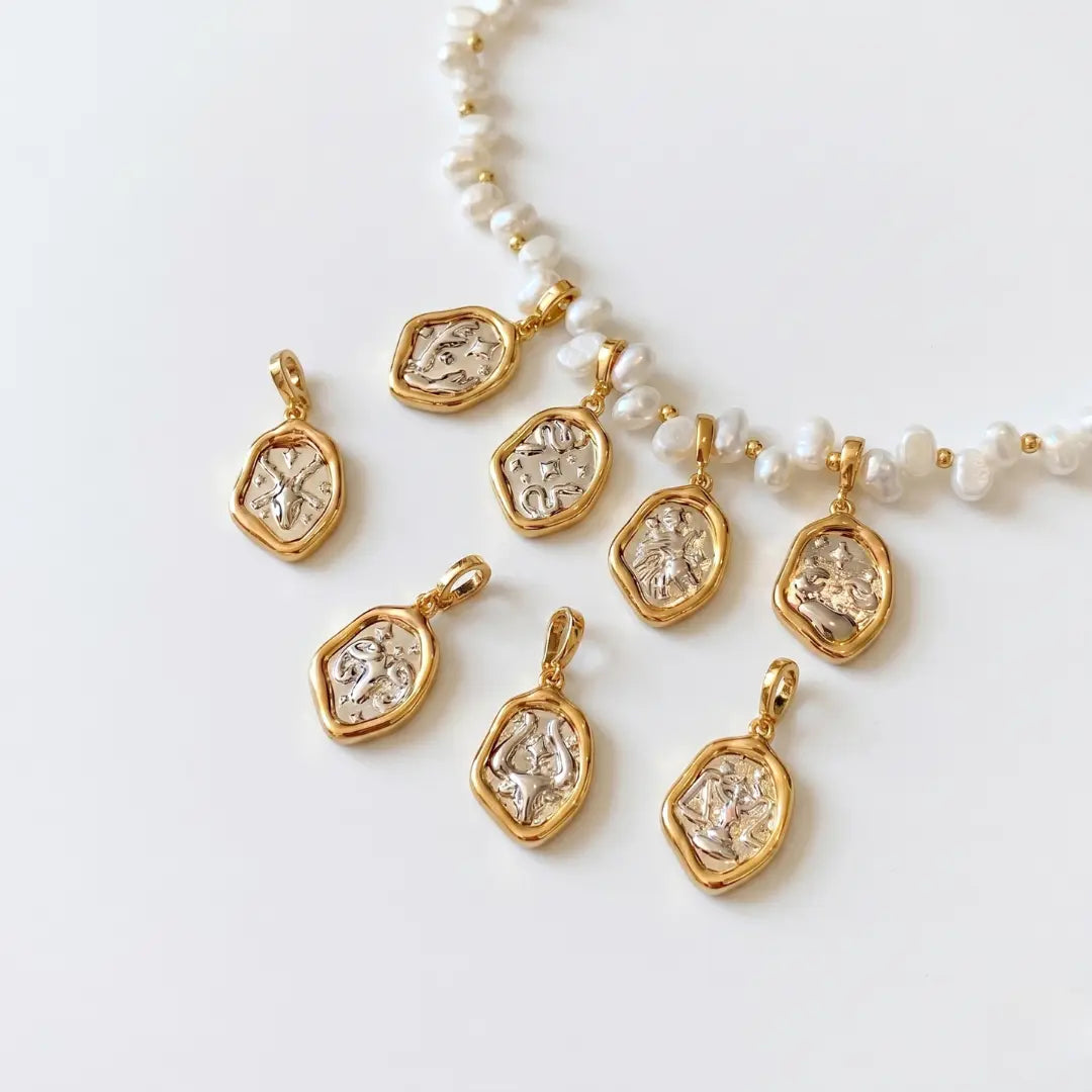 Versatile The Twelve Zodiac Baroque Pearl Pendant