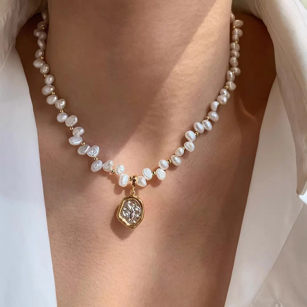 Versatile The Twelve Zodiac Baroque Pearl Pendant